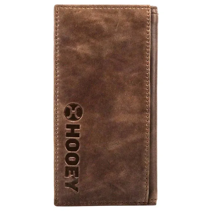 "Hooey Classic" Smooth Brown Rodeo Wallet