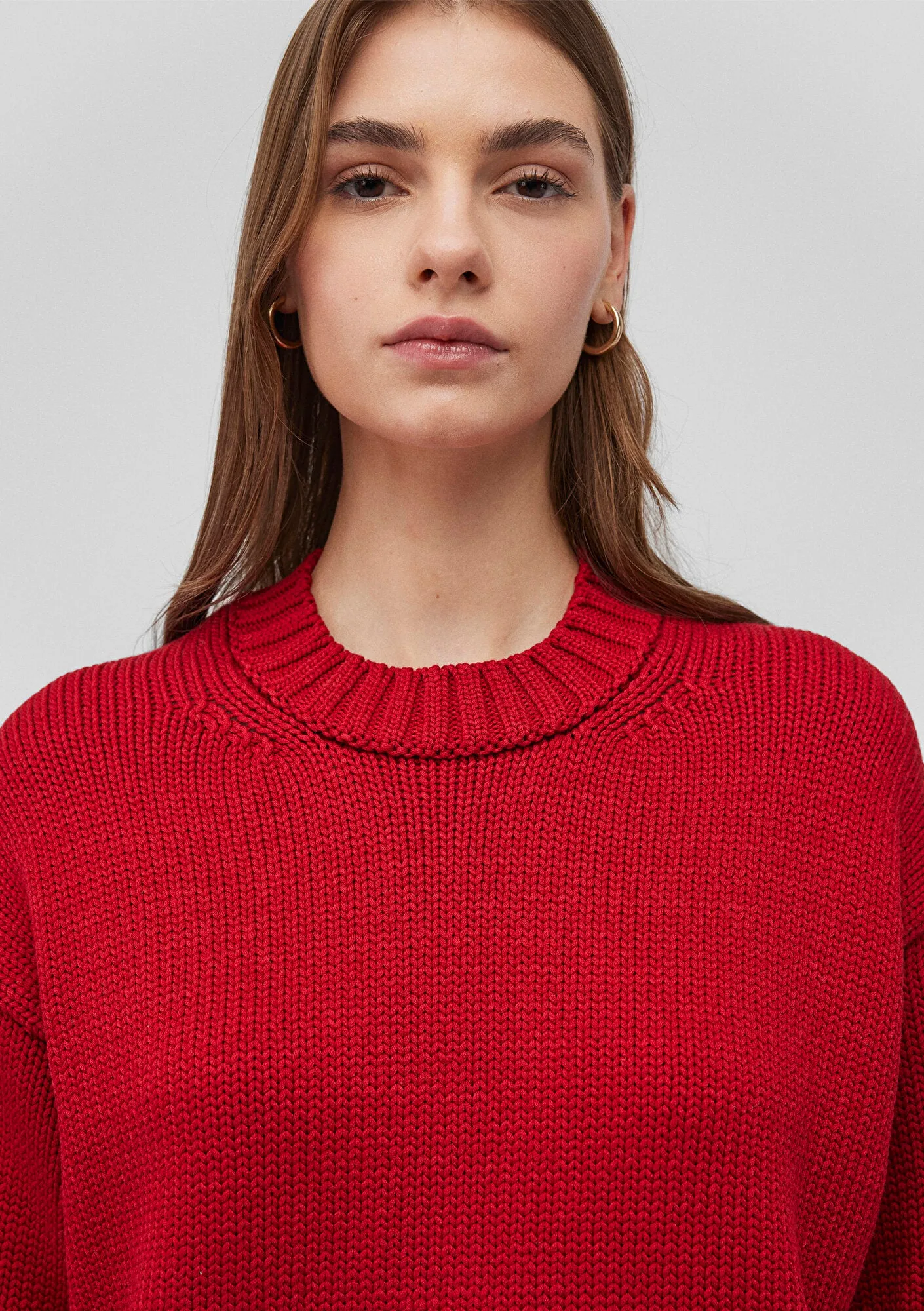 Red Crewneck Sweater