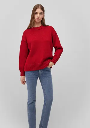 Red Crewneck Sweater