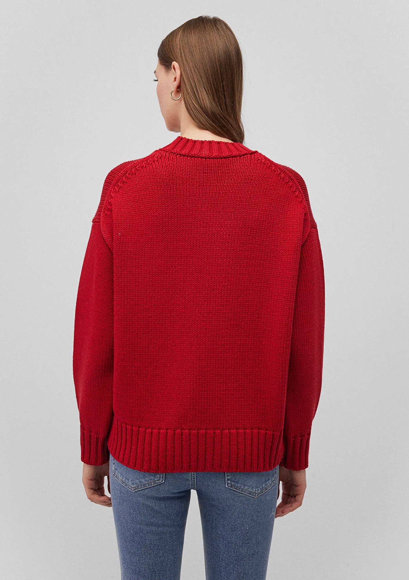 Red Crewneck Sweater
