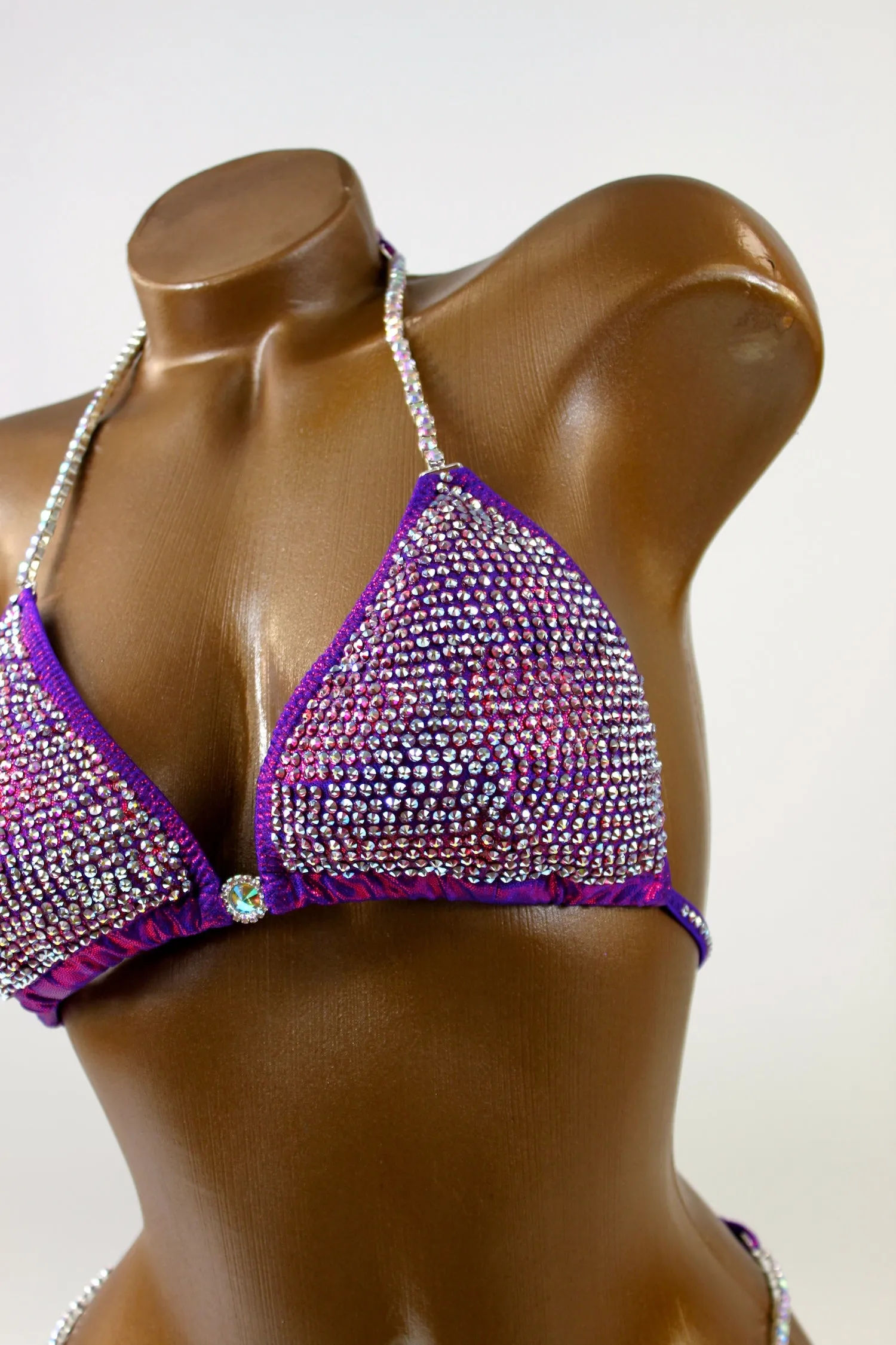 Red Grapeade Mystique Spandex Bikini Suit