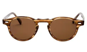 Retro Brown Classy Mens Sunglasses for Stylish Outdoor Looks