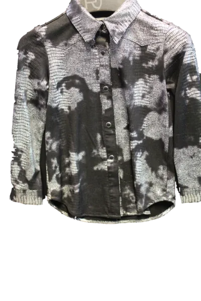 Roper Girl's Long Sleeve Button Up