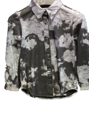 Roper Girl's Long Sleeve Button Up