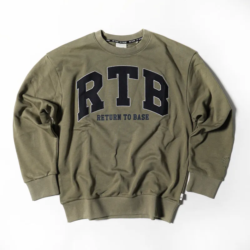 RTB Retro Arch Logo Crewneck Sweatshirt