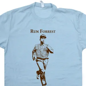 Run Forrest Gump Running T Shirt Funny Running T Shirt Saying Vintage Running Tee