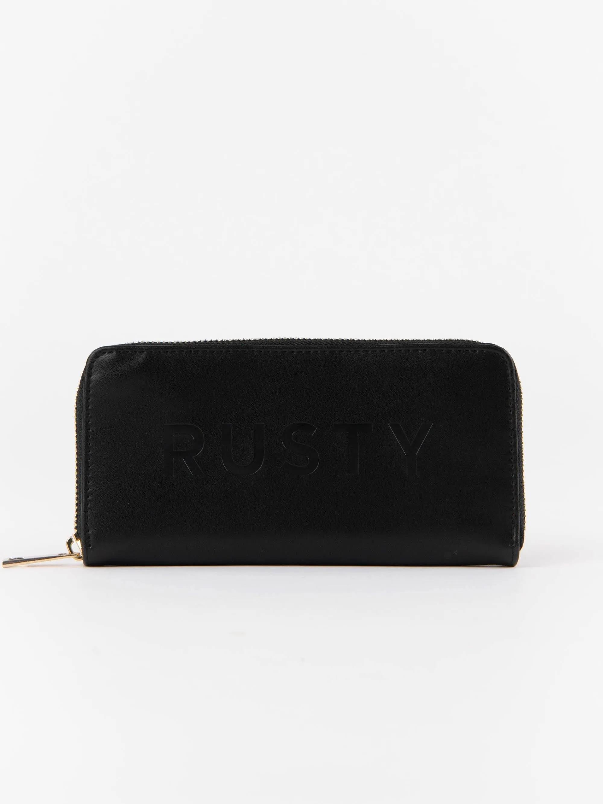 Rusty Micah Zip Around Wallet