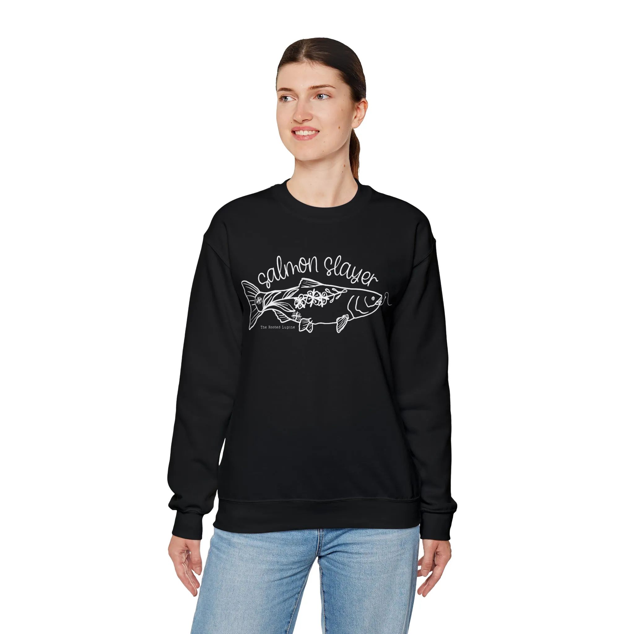 Salmon Slayer Crewneck