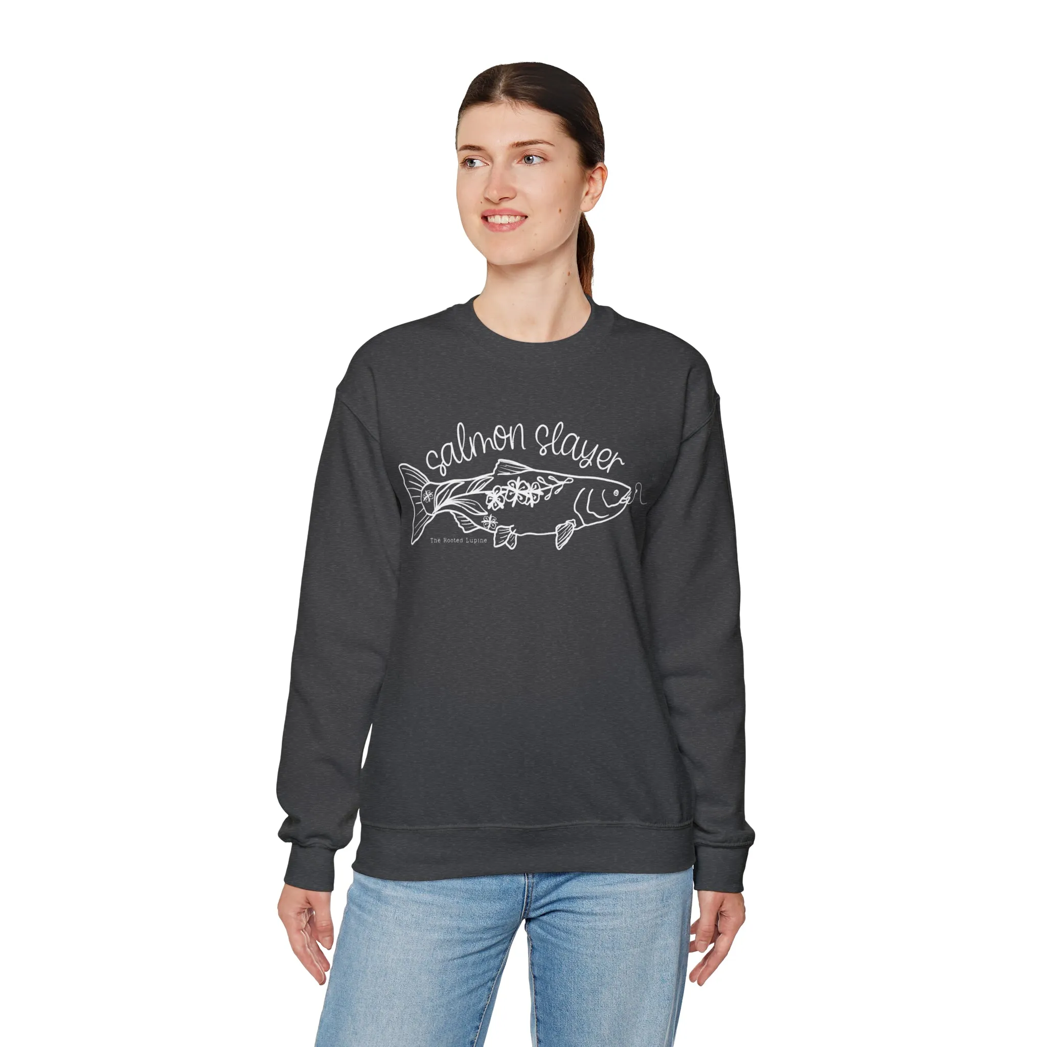 Salmon Slayer Crewneck