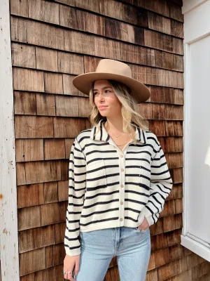 Sea Breeze Button Up