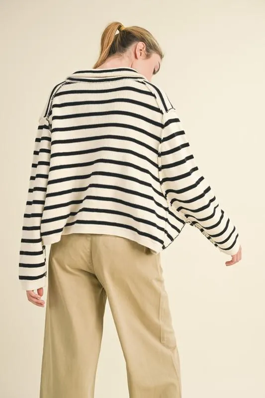 Sea Breeze Button Up