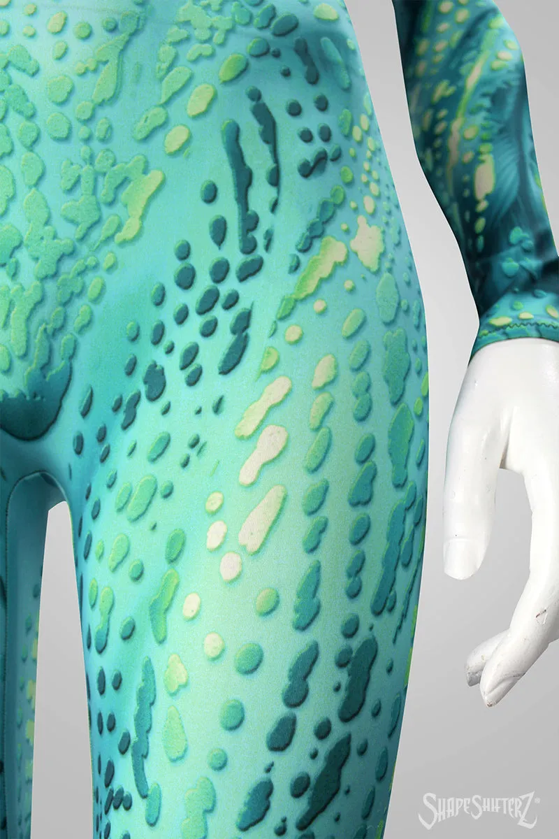 Sea Creature Scoop Neck Pull Up Bodysuit  - Cosplay | Athletics | Performance