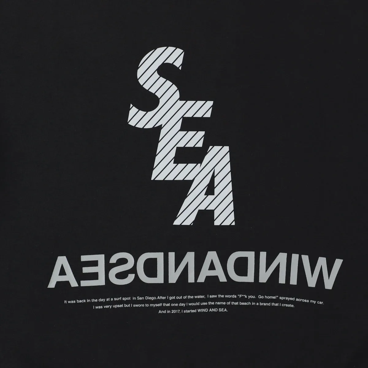 S.E.A. Reflection Crewneck WDS-O-MIL-24-Q1-CS-01 Black