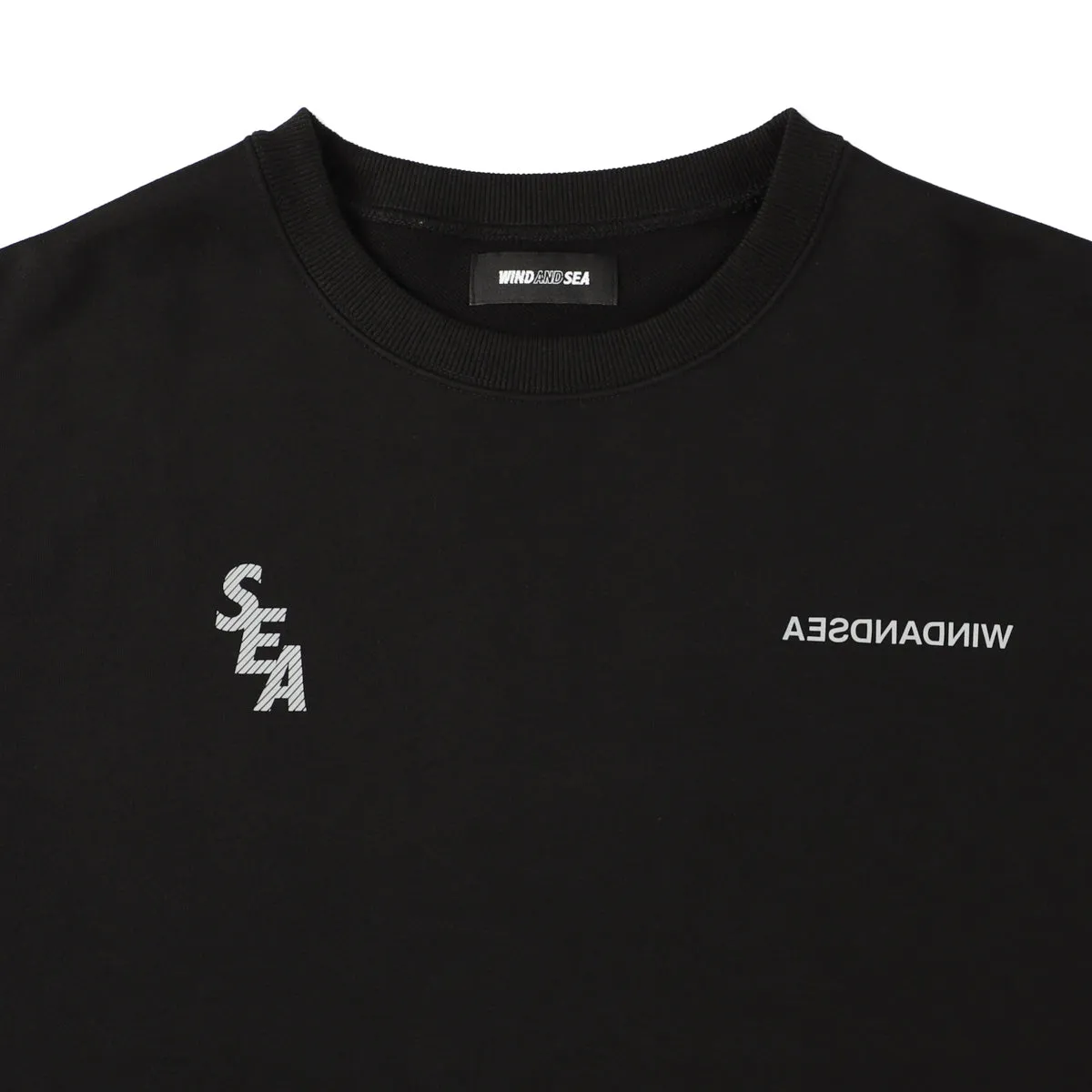 S.E.A. Reflection Crewneck WDS-O-MIL-24-Q1-CS-01 Black