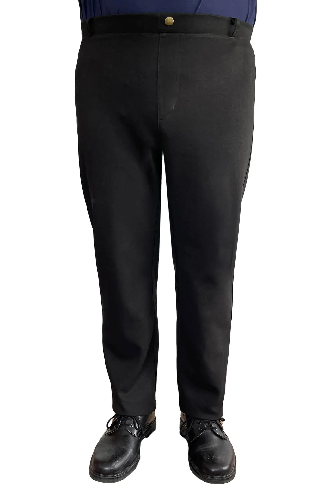 Senior Friendly Adjustable Waist Pants for Men