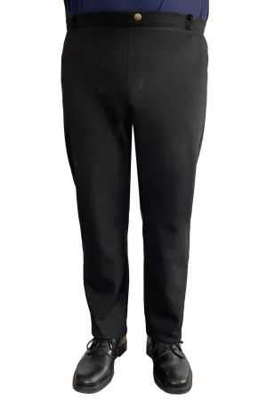 Senior Friendly Adjustable Waist Pants for Men