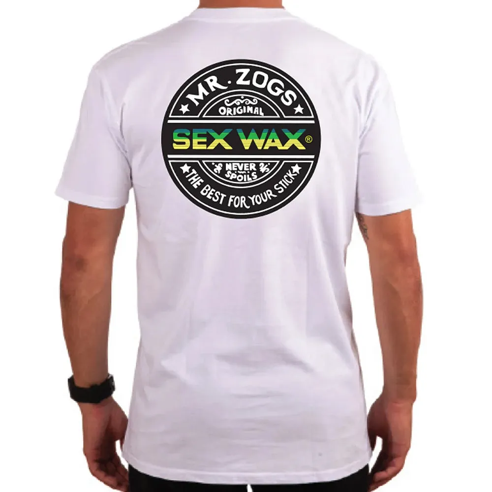Sexwax Word Fade Green T-Shirt