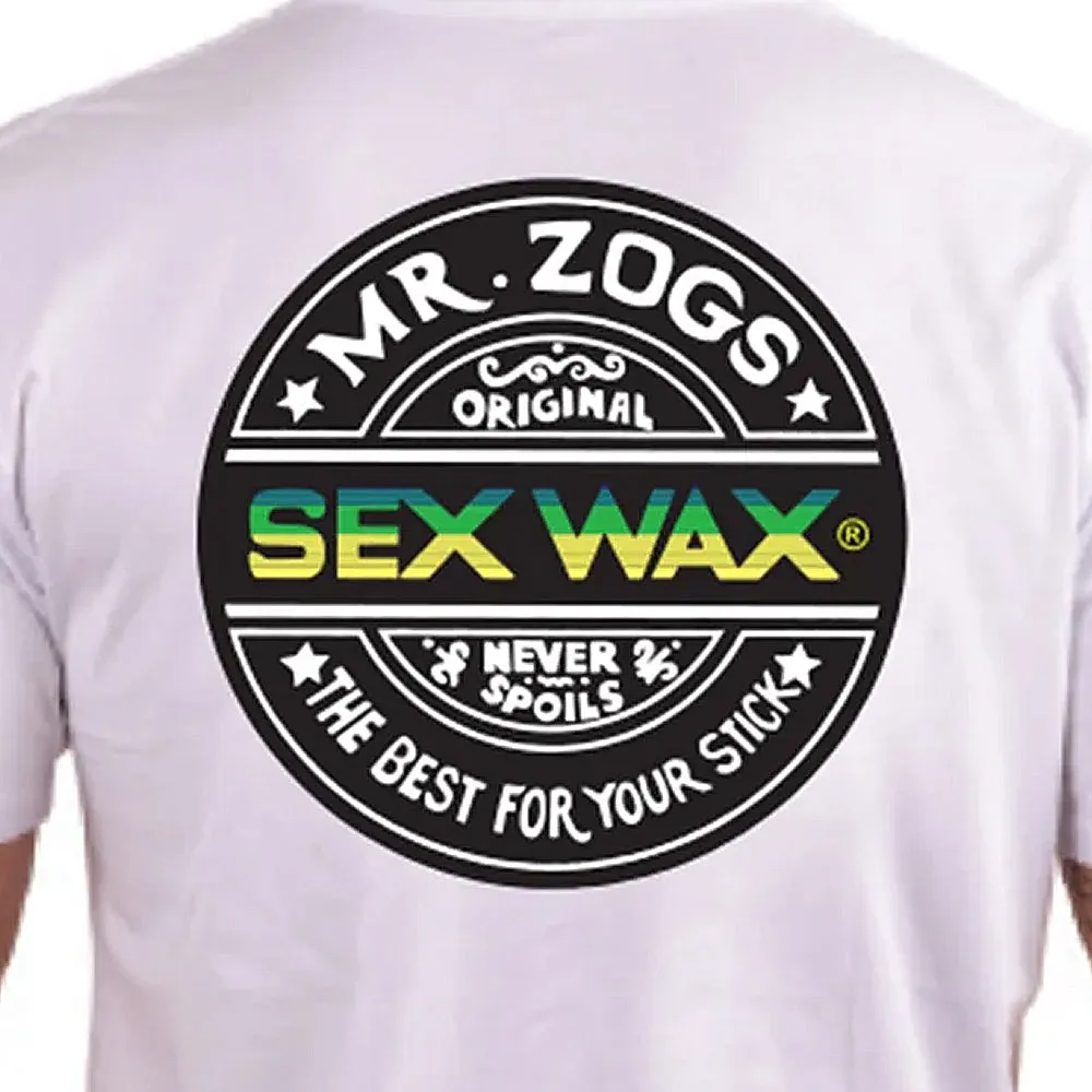Sexwax Word Fade Green T-Shirt