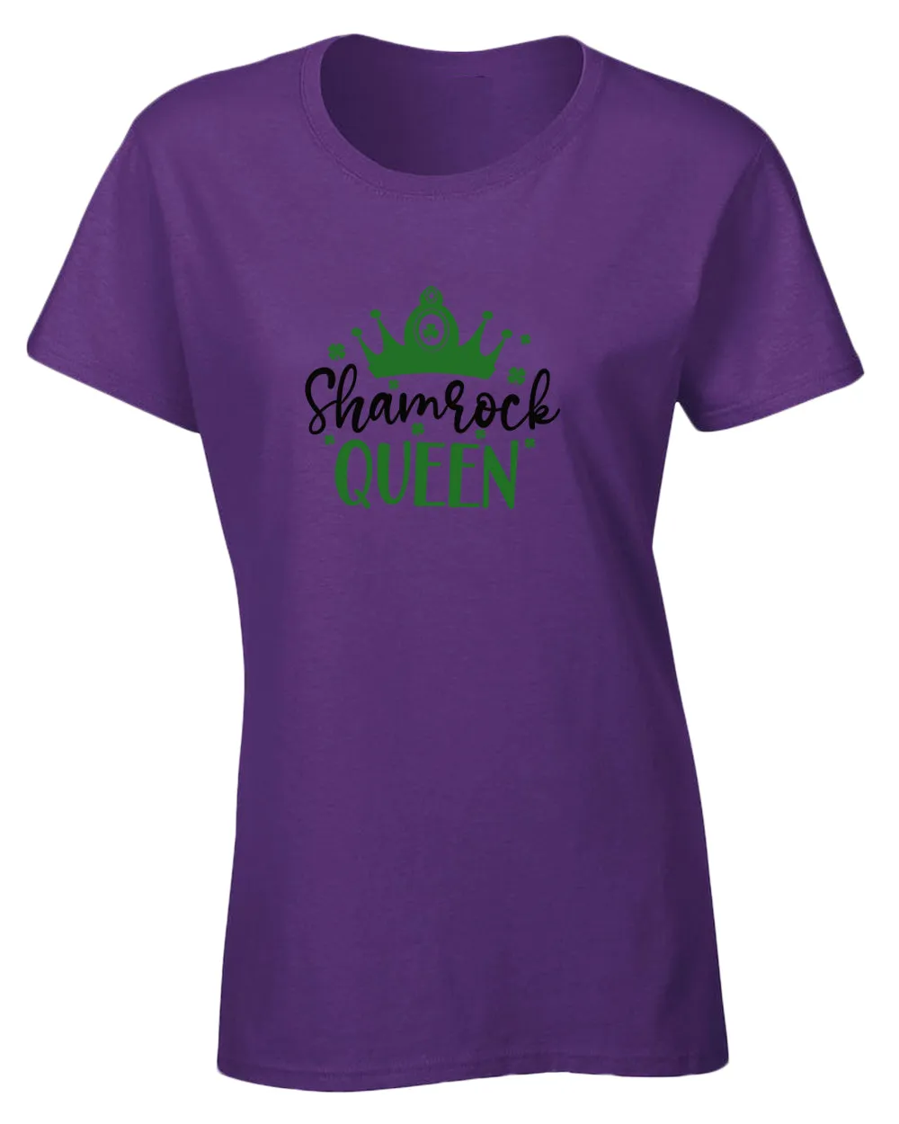 Shamrock Queen t-shirt women st patrick's day t-shirt