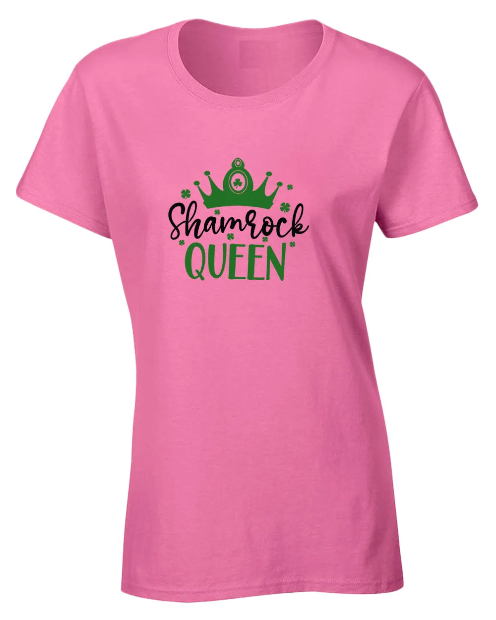 Shamrock Queen t-shirt women st patrick's day t-shirt