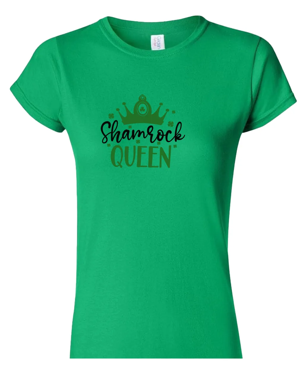 Shamrock Queen t-shirt women st patrick's day t-shirt