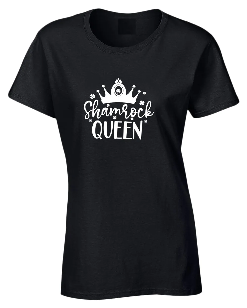 Shamrock Queen t-shirt women st patrick's day t-shirt