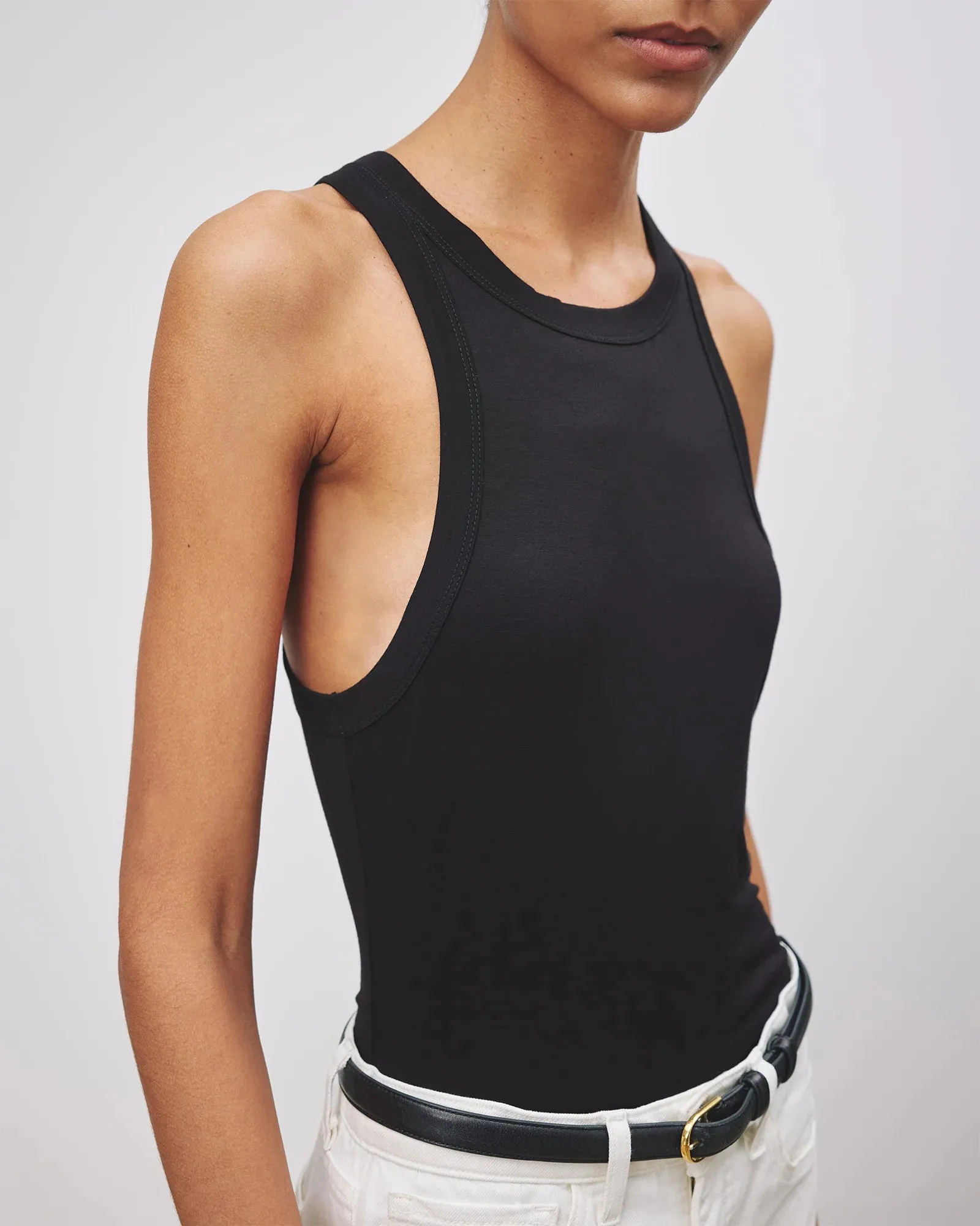 SHANAH TANK IN BLACK
