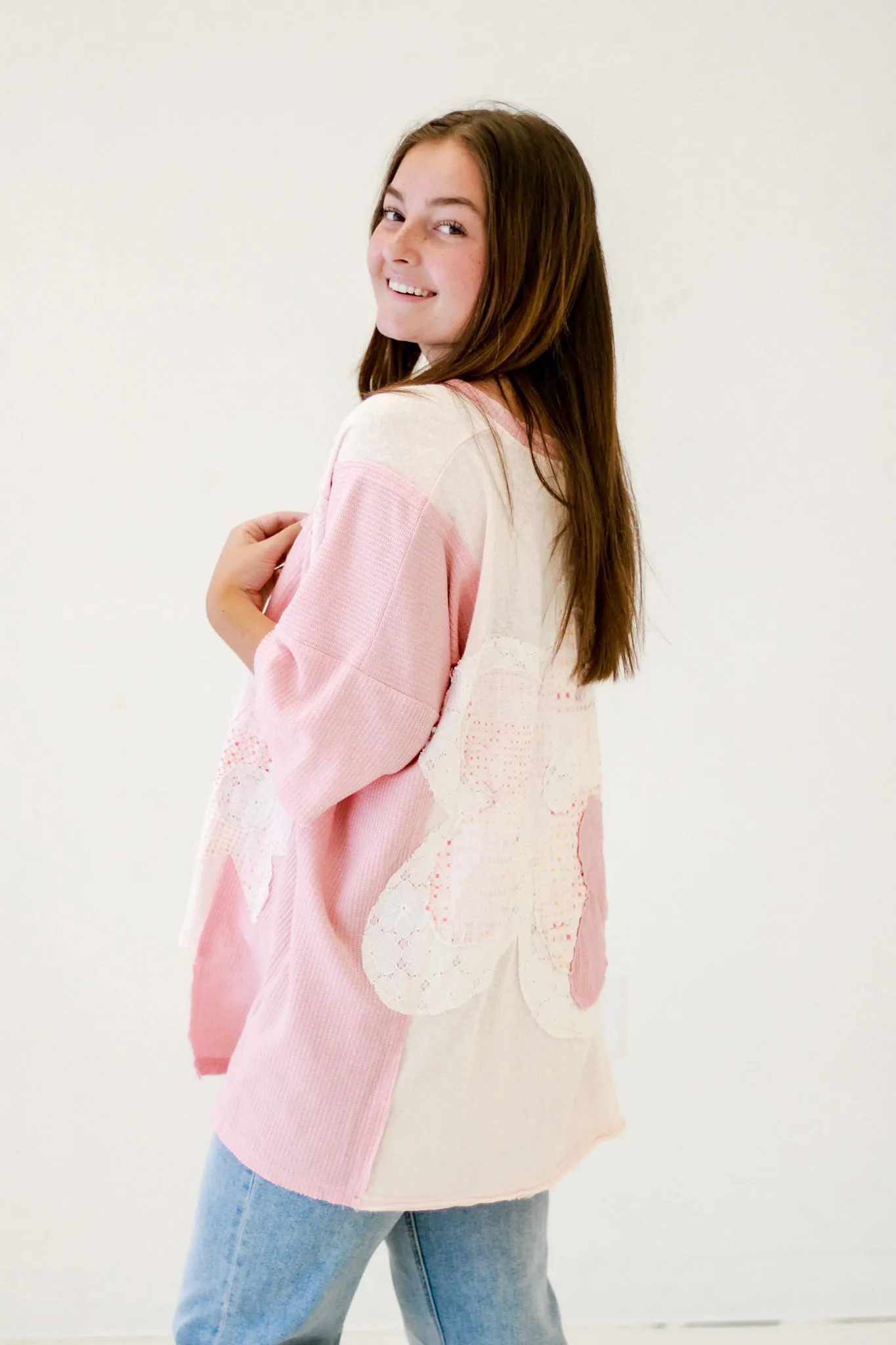 Show Me Summer Floral Top by Oli & Hali in Pink