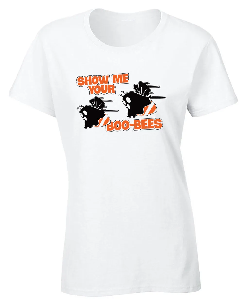show me your boo-bees Halloween funny t-shirt women tees