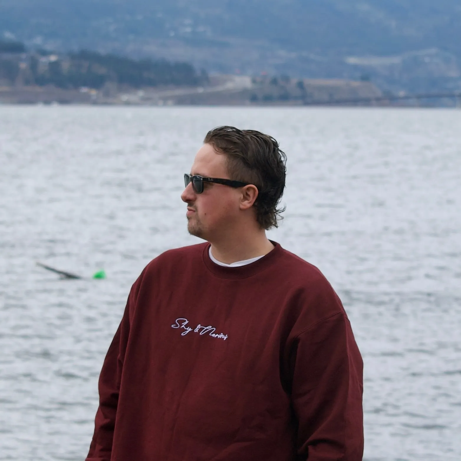 Shy Burgundy Crewneck