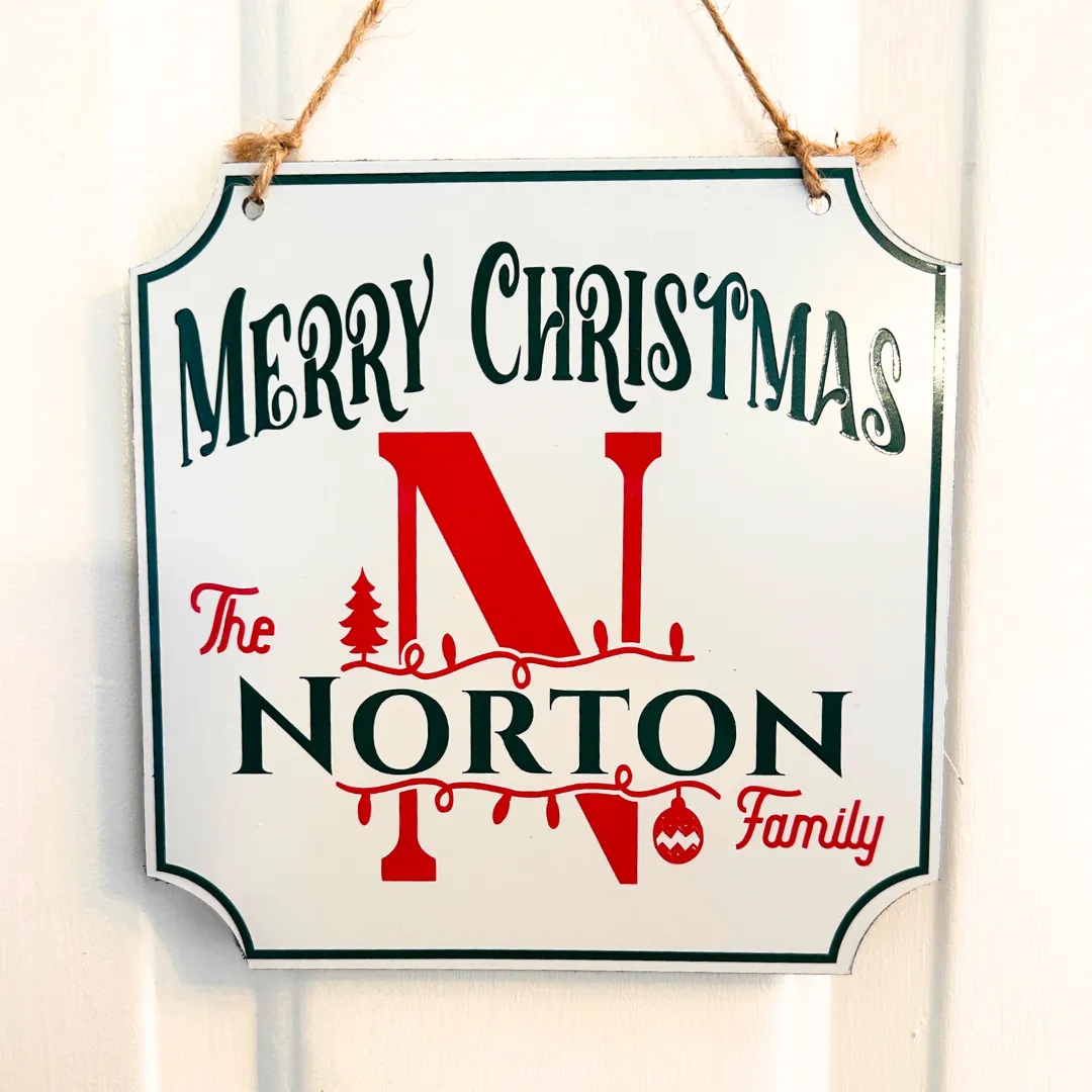 Sign Custom 8x8