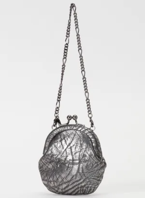 SILVER COIN PURSE NECKLACE