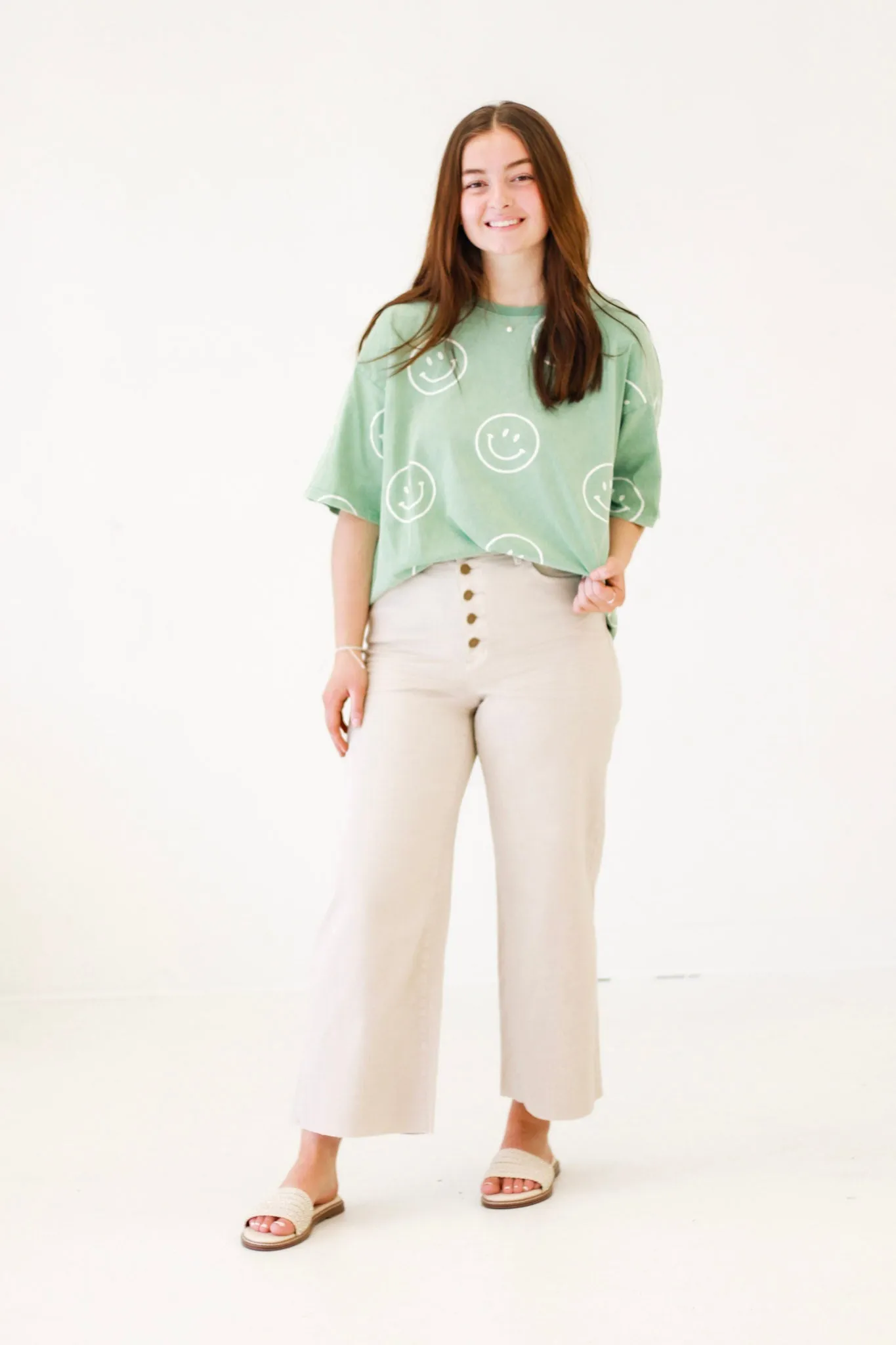 Smile for All in Apple Green