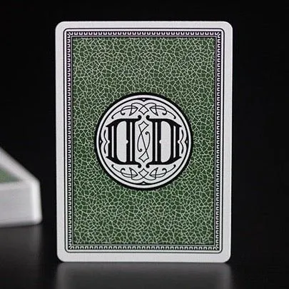 Smoke & Mirrors Anniversary Edition: Green Playing Cards by Dan & Dave