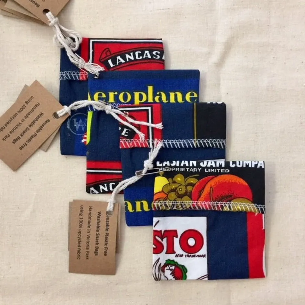Snack Bags - Zip Lock Replacement - Washable