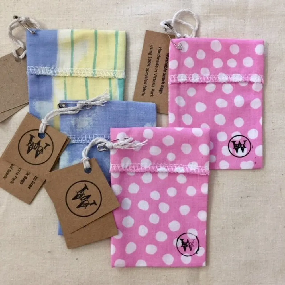 Snack Bags - Zip Lock Replacement - Washable