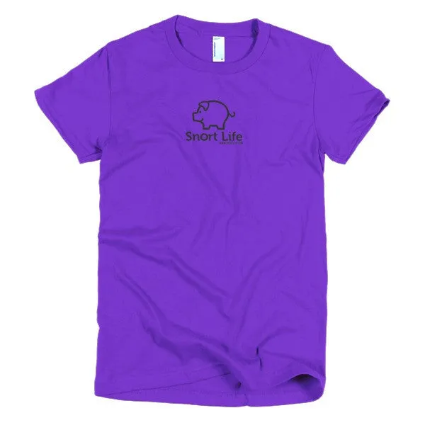 Snort Life Short Sleeve Women's T-Shirt