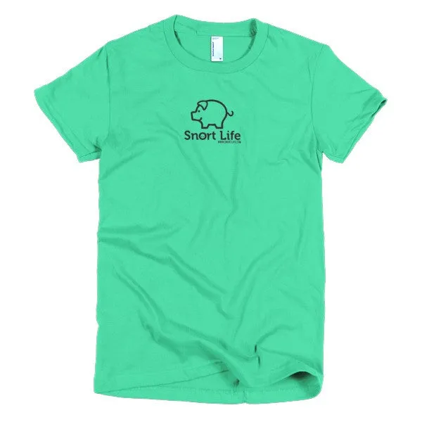 Snort Life Short Sleeve Women's T-Shirt