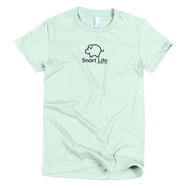Snort Life Short Sleeve Women's T-Shirt