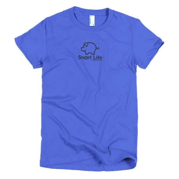 Snort Life Short Sleeve Women's T-Shirt