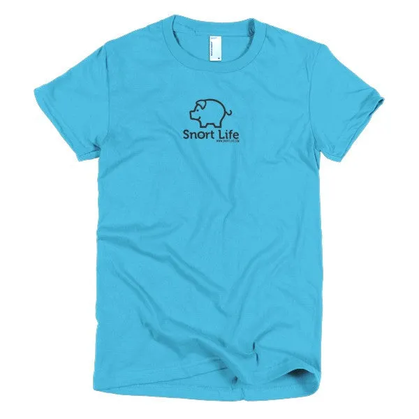 Snort Life Short Sleeve Women's T-Shirt