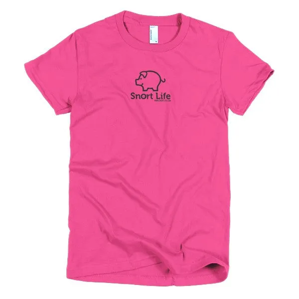 Snort Life Short Sleeve Women's T-Shirt
