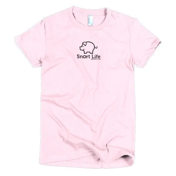 Snort Life Short Sleeve Women's T-Shirt