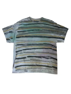 Sold out Thank you! -ALR Unisex USA Farmed Cotton Hand Dyed Striped Shirt