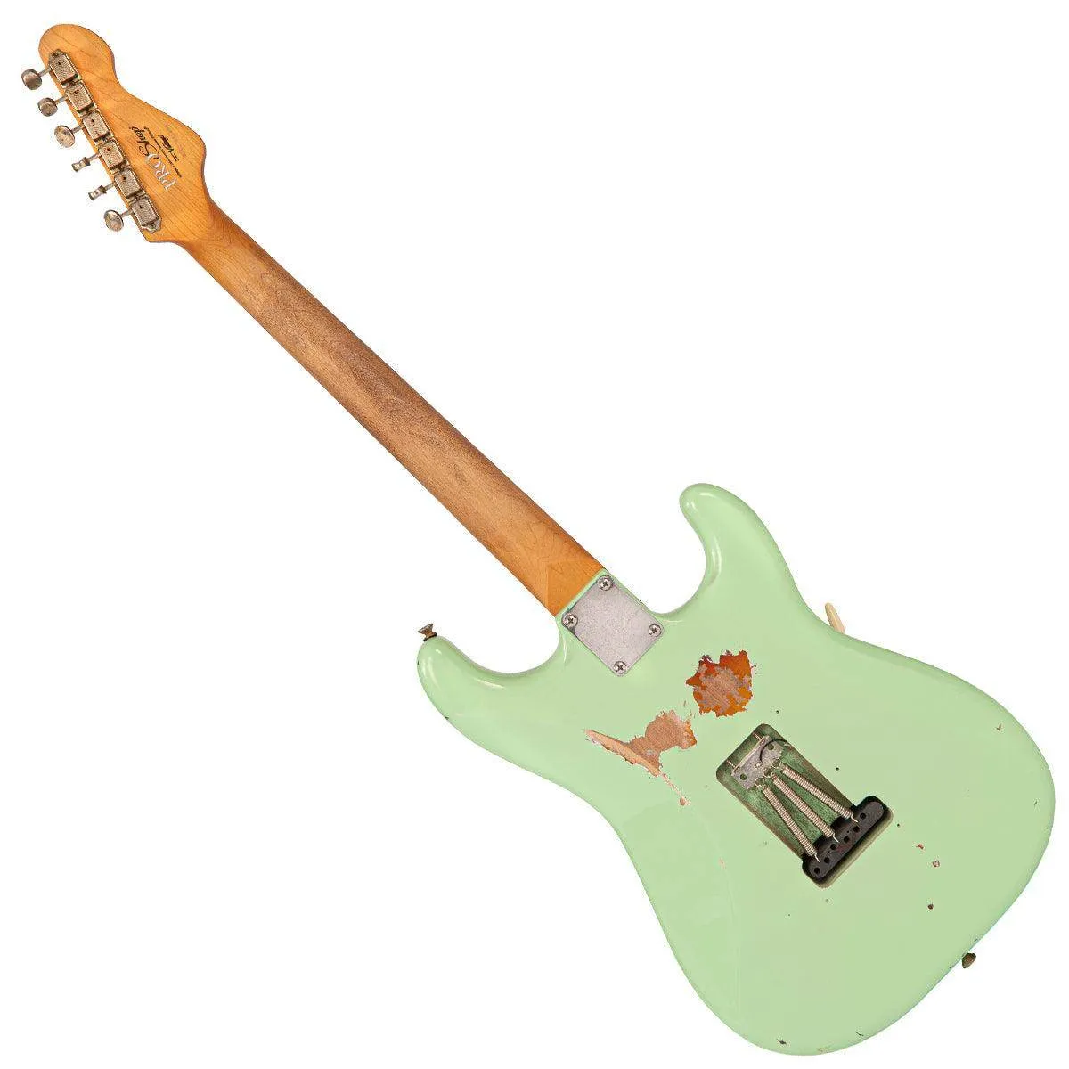 SOLD - Vintage V6 ProShop Unique ~ Surf Green over Sunburst ~ Left Handed