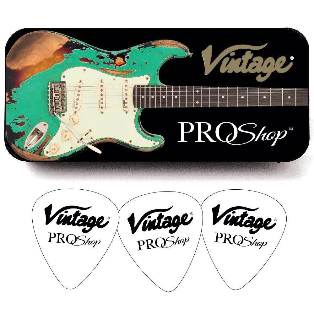 SOLD - Vintage V6 ProShop Unique ~ Surf Green over Sunburst ~ Left Handed