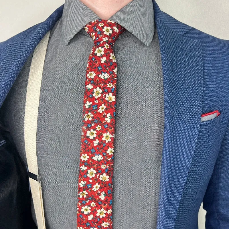 Solid Canary Ivory Suspenders