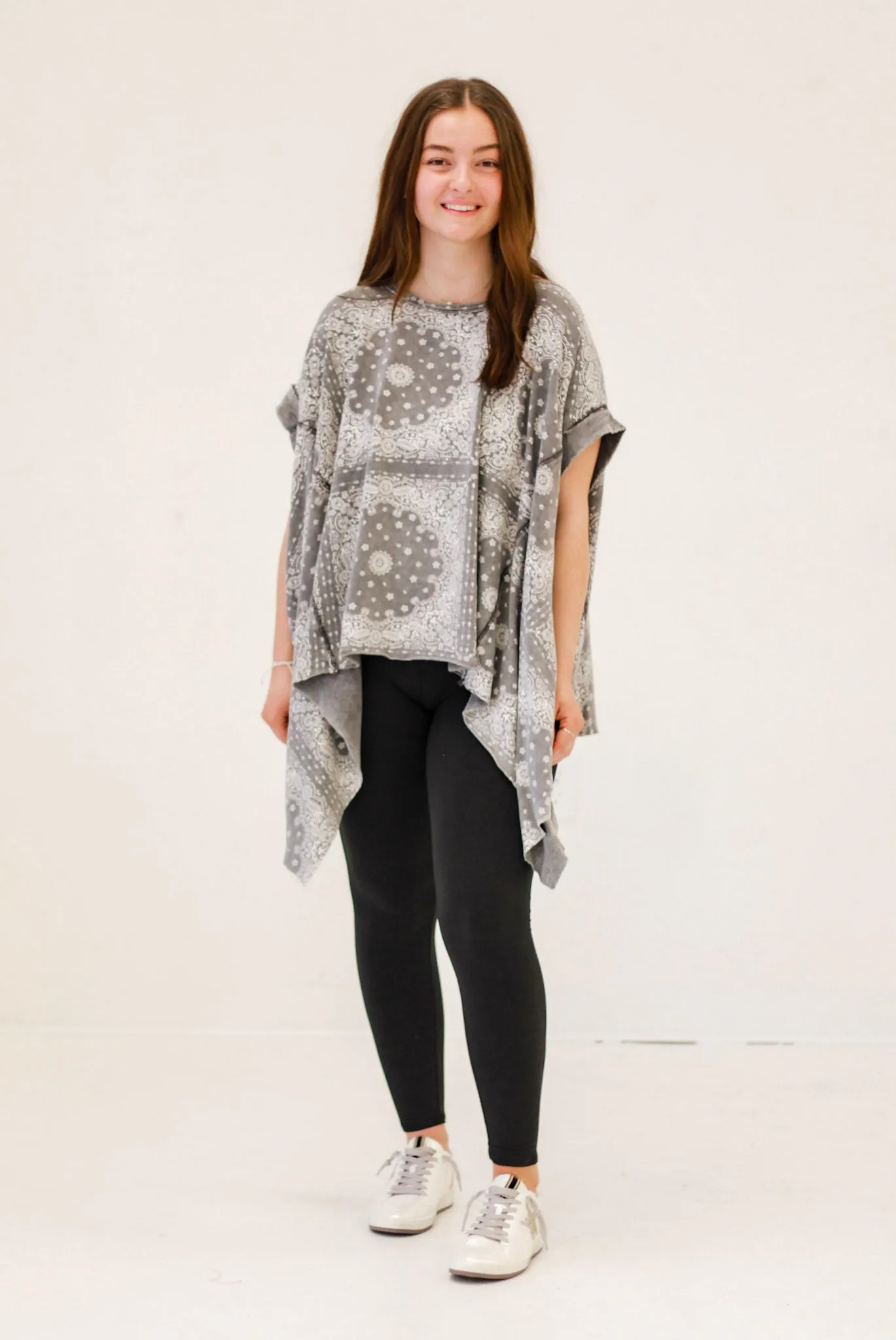 Sound of the South Bandana Print Top