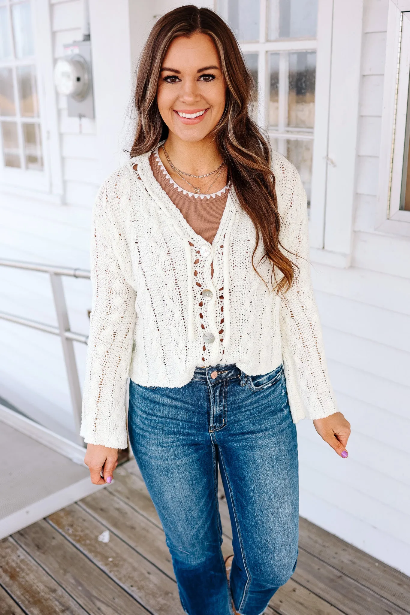 Stella Loose Knit Cardigan