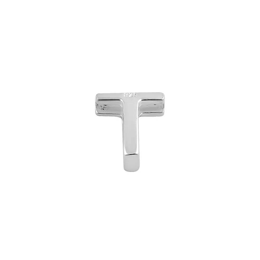 Sterling Silver Capital "T" Pendant